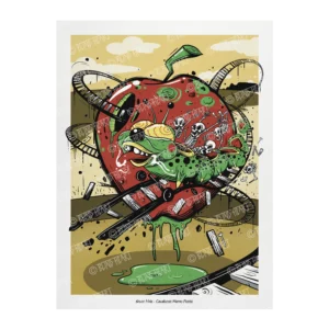 POSTER 'BRUCO MELA' 30X40