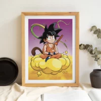 PER SITO MOCKUP STAMPE 3X4 CON CORNICE GOKU
