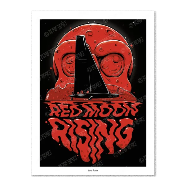 FILE MOCKUP STAMPE PRODOTTO 30X40 LUNA ROSSA