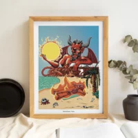 MOKUP 3X4 CORNICE QUADRATO SELLA DEL DIAVOLO