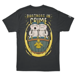 T-SHIRT 'PARTNERS IN CRIME'